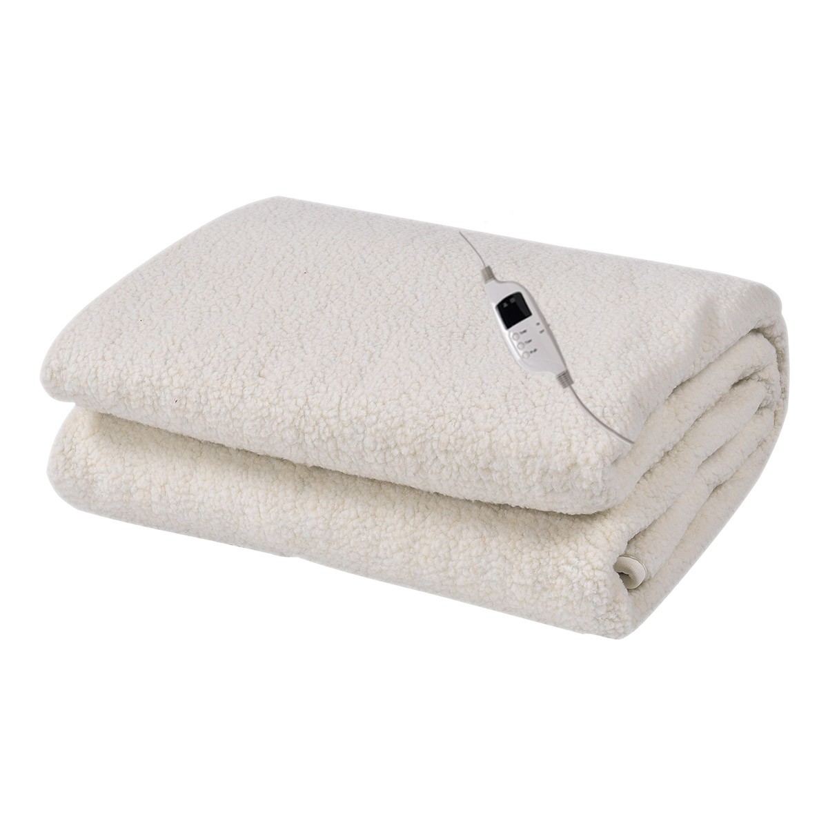 Shop Shepparton Electric Blanket Heated Underlay Fleecy Single Double