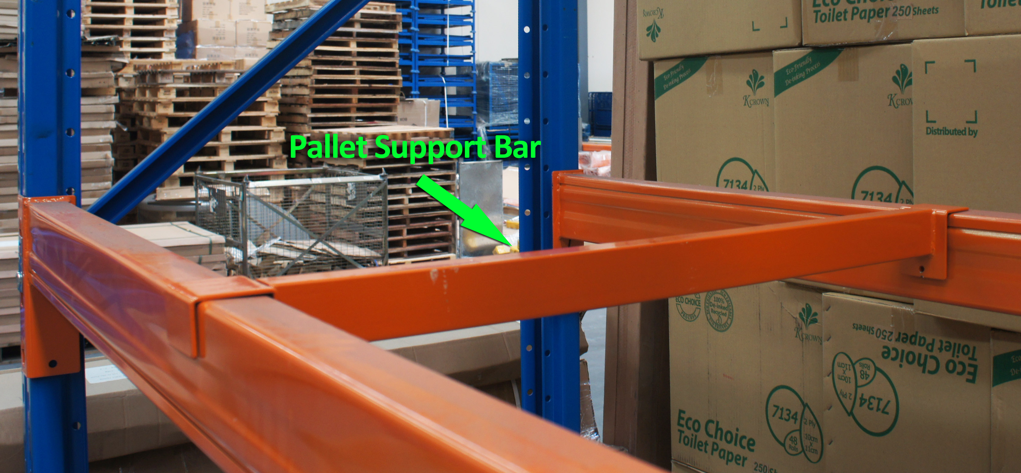 Extra Heavy Duty Pallet Rack Racking Supporting Support Bar Dexion Warehouse Ebay 4998
